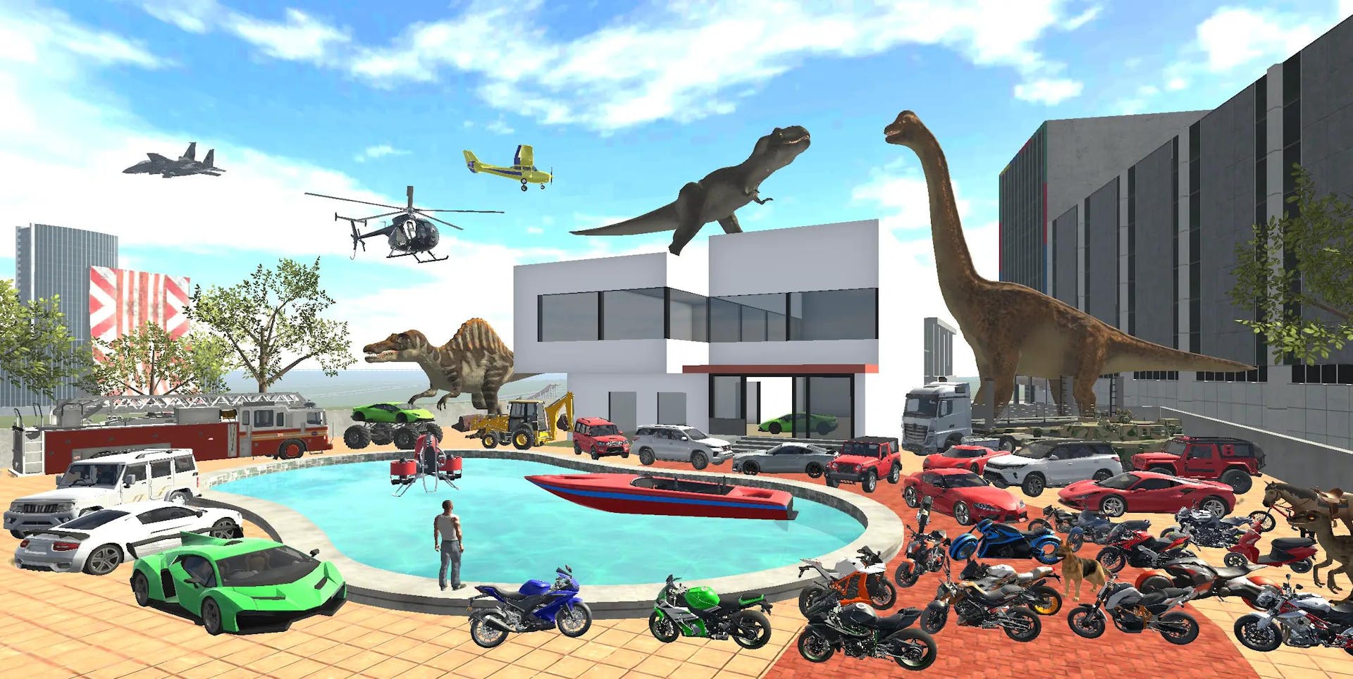 indian bikes driving 3d apk game screenshot 2