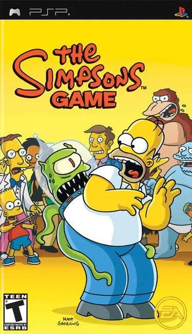 The Simpsons Game ppsspp