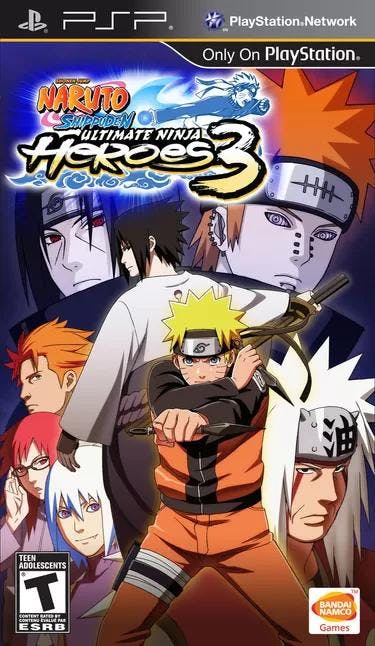 Naruto Shippuden - Ultimate Ninja Heroes 3 PPSSPP