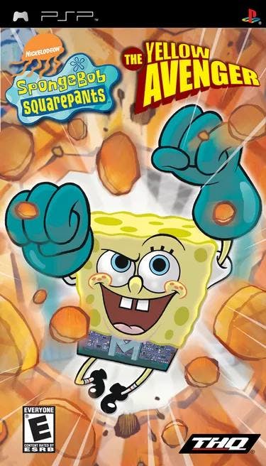 SpongeBob SquarePants - The Yellow Avenger ppsspp